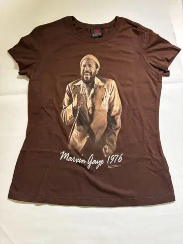 미사용 새상품 usa ZION MARVIN GAYE 마빈 게이 T셔츠
