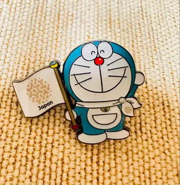 도라에몽 핀 배지 일본관 간사이 박람회
