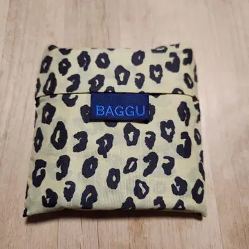 BAGGU 레오파드 무늬 에코백