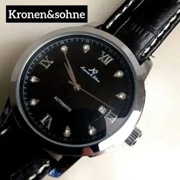 크로넨&존네 오토매틱 기계식 시계 뒷면 스켈레톤 독일 제조사