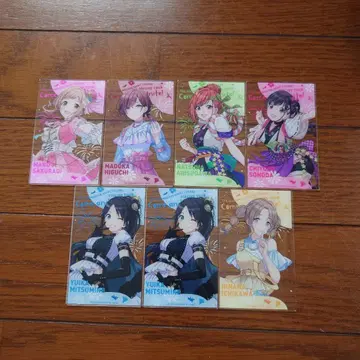 샤니마스 아크릴 카드 6장 세트