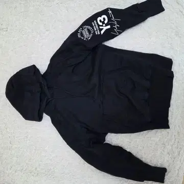 Y-3 블랙 후드티