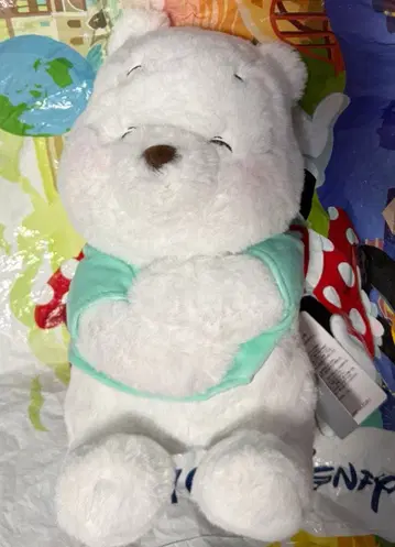 디즈니 스토어 푸우 봉제 인형 화이트