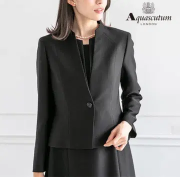 도쿄 소와르 아쿠아 스큐텀 고급 블랙 포멀 자켓 15호