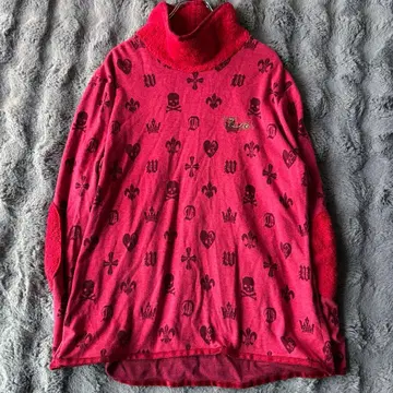 Dance With Dragon 골프웨어 터틀넥 보아 올 패턴