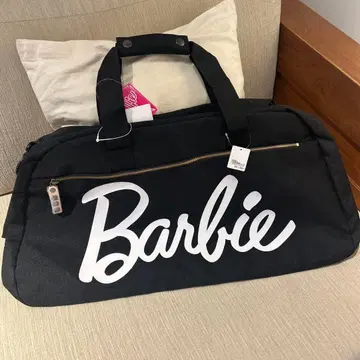 새상품 Barbie [바비] 보스턴 백 여행 가방 대용량 사이즈 블랙