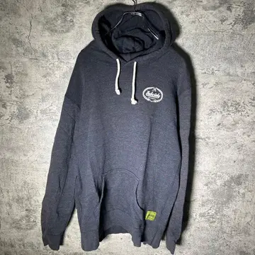 Subciety 서브사이티 풀오버 후드티 로고 프린트 그레이