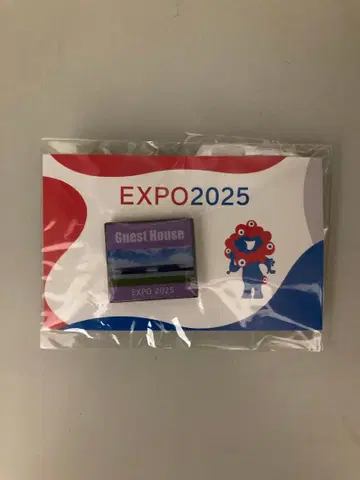 [ 레어 ] 오사카 간사이 만박 영빈관 공식 핀 배지