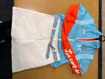Le Coq Sportif 자켓과 숏팬츠 세트