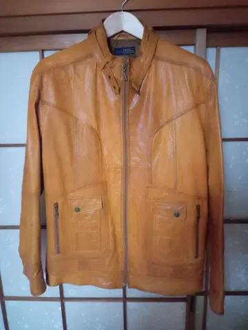 이글스 DUAL 싱글 라이더 자켓 오렌지