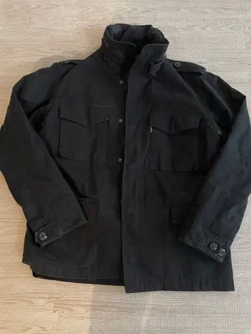 AVIREX 블랙 자켓 L 사이즈