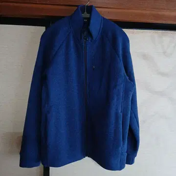 UNIQLO 네이비 니트 집업 자켓 M