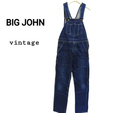 BIG JOHN 오버롤 일본산 데님