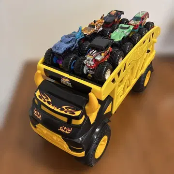 핫휠 몬스터카 카 캐리어 세트