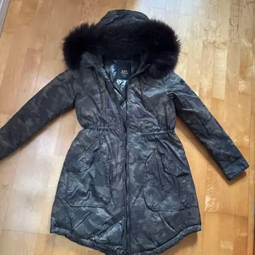 TATRAS 카모 패턴 후드 부착 다운 자켓