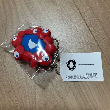 먀쿠먀쿠 러버 입체 볼체인 얼굴 키링