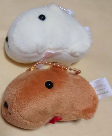 카피바라 씨 마스코트 봉제 인형 2개 세트