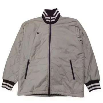 [ 새상품급 ] Wilson 그레이 퀼팅 안감 플리스 점퍼 L 사이즈