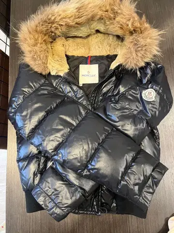 MONCLER size 00 블랙 다운 자켓