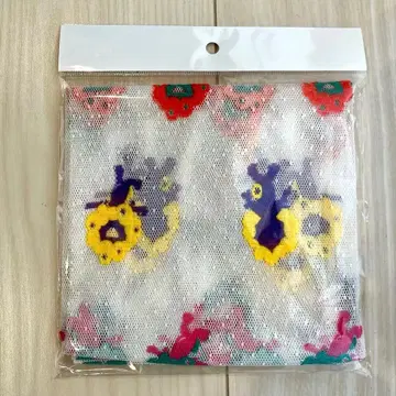 미사용 새상품 미야쿠미야쿠 레이스 에코백 컬러풀 보더 익명 배송