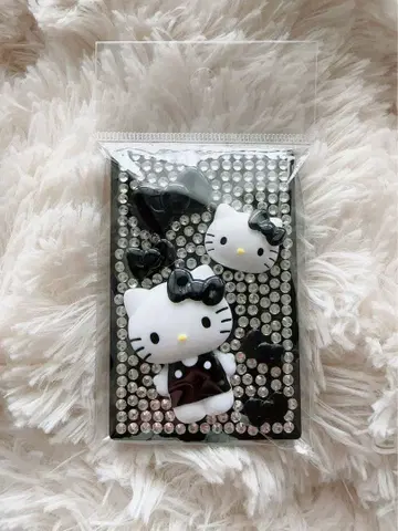 로리즈팜 헬로키티 퀼팅 데코 mini 거울