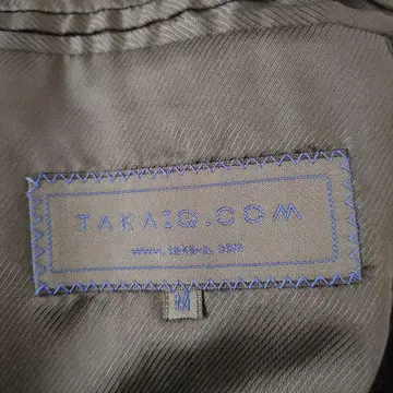 TAKA IQ 다크 네이비 코듀로이 블레이저