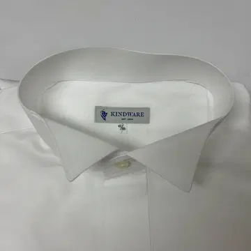 윙카라 더블 커프스 셔츠 1회 사용 클리닝 완료