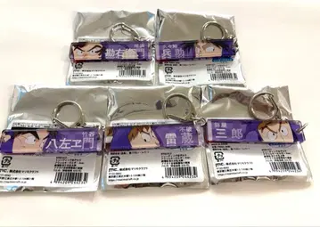 닌타마 란타로 트레이딩 눈 힘 아크릴 키링 5학년 세트