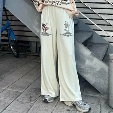 TOKYO CANDY TRACK PANTS ( IVORY )