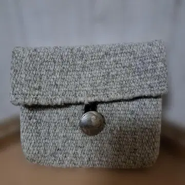 CENTINELA 센티넬라 그레이 울 느낌 코인 케이스