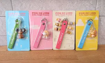 미스터 도넛 키링 헤이세이 레트로 폰데라이언 스트랩