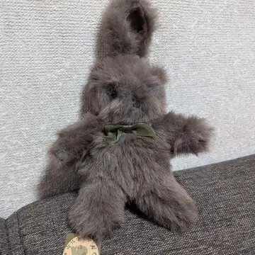 레어 MEISEI KIGYO MSP 곰 봉제 인형 미니백 쇼와 레트로