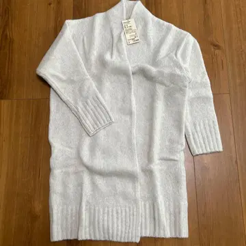 무인양품 롱 가디건 야크 캐멜 M~L MUJI 새상품 미사용