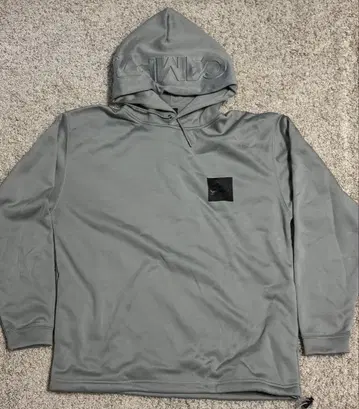 CAMP7 그레이 후드 부착 후드티 M 사이즈