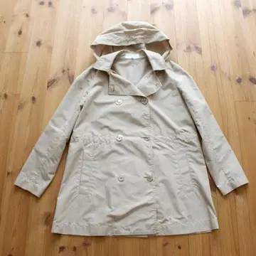 [ 새상품급 ] 매킨토시 철학 후디드 트렌치코트 2way