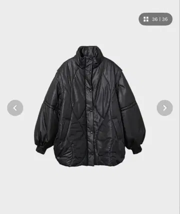 AMERI 2WAY WAVE STITCH PADDED JACKET