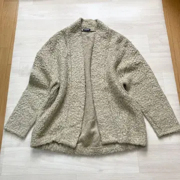 [ JOURNAL STANDARD ] 복슬복슬 긴팔 가디건 베이지