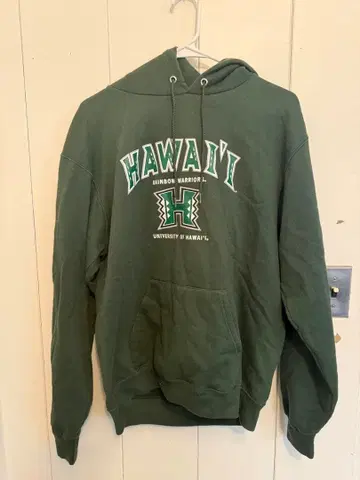 Champion Hawaii Rainbow Warriors 후드티 M