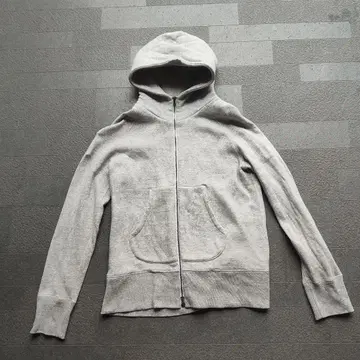 curly 컬리 속기모 후드티 그레이