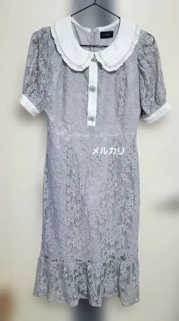 evelyn 레이스 비쥬 머메이드 OP 원피스 무릎 아래