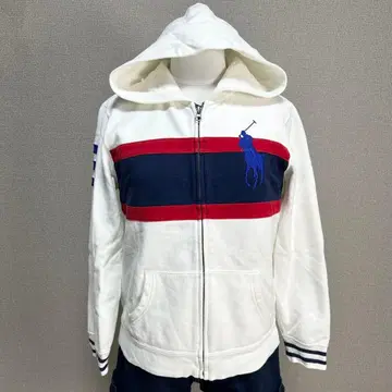 레어 폴로 랄프로렌 후드티 집업 빅 포니 헤이세이 그런지