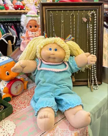 Cabbage Patch Kids 인형 약 42cm 스카이블루