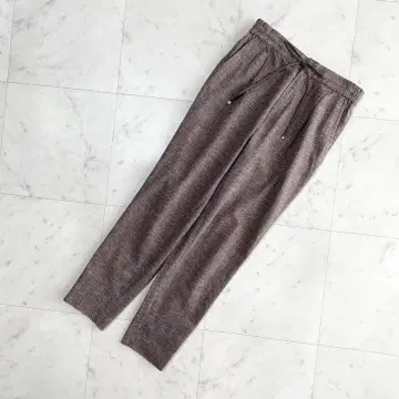 새상품급 BARNYARDSTORM 팬츠 린넨 브라운 0