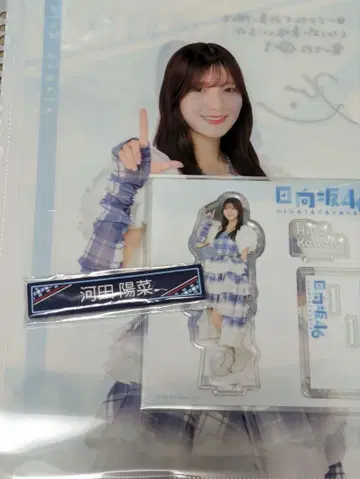 로손 히나타자카46 복권 카와타 히나 3종 세트 (아크릴 스탠드 등)