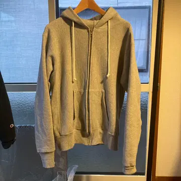 챔피온 빨간 택 챔피온 집업 후드티 빨간 단색 택 미국제 모델 XL