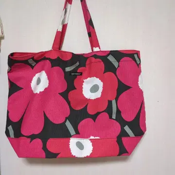마리메꼬 우니코 꽃무늬 대용량 토트백