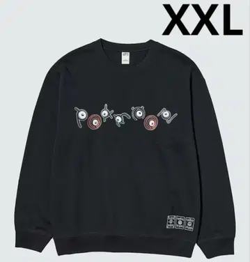 미사용 새상품 포켓몬 스웨트 셔츠 안농 유니클로 XXL