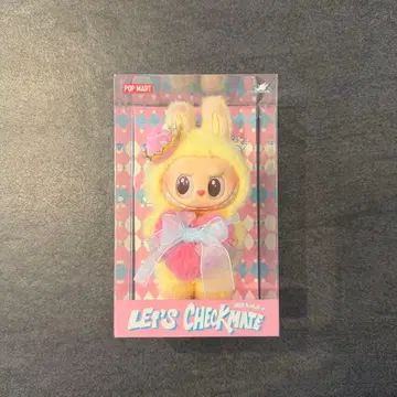 POPMART LET'S CHECKMATE 봉제 인형