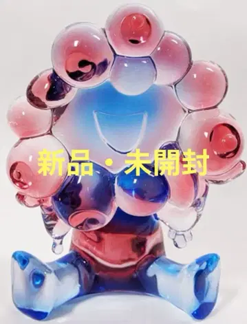 미야쿠미야쿠 클리어 피규어 레드 x 블루 새상품