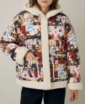 Disney MOUSSY MD 아노락 코트